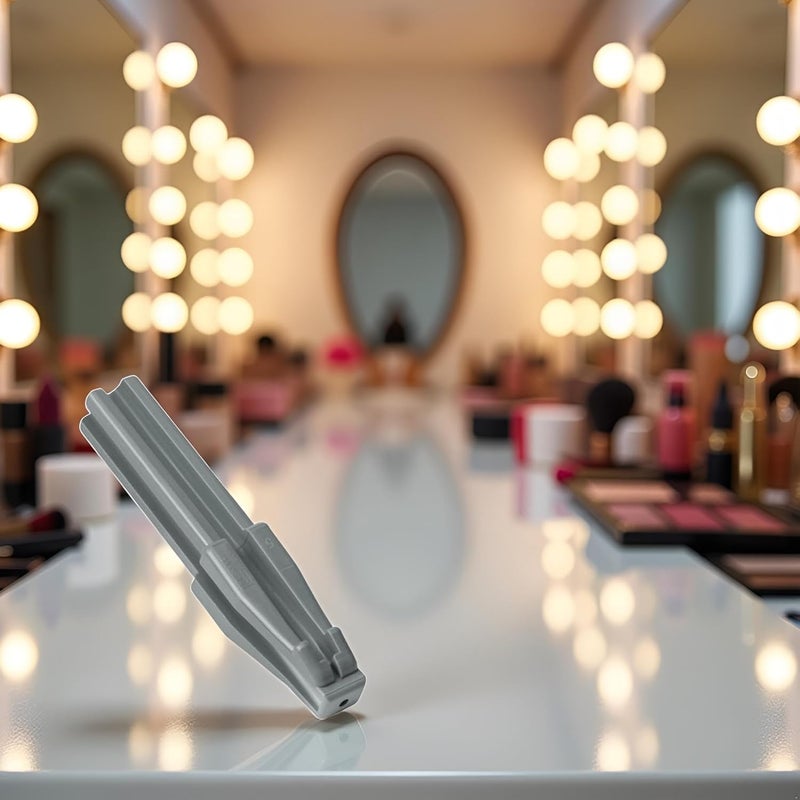 Bwexxt Gray 3 in 1 Eyebrow Pencil Sharpener, for Eyebrow Pencil Eye Pencil Sharpener, Duckbill-Shape Eyebrow Sharpener Auxiliary Tool for Waterproof Peel Off Brow Pencils for Beginners and Professional - Image 3